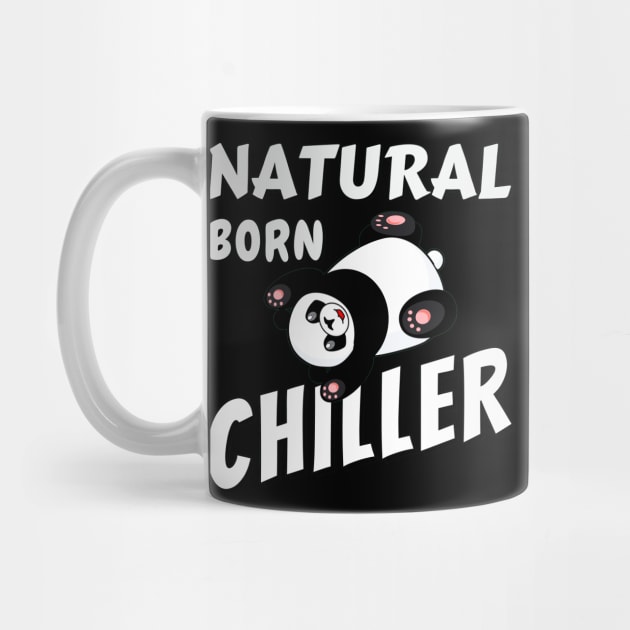 Natural born chiller - Cute sliding panda by Try It